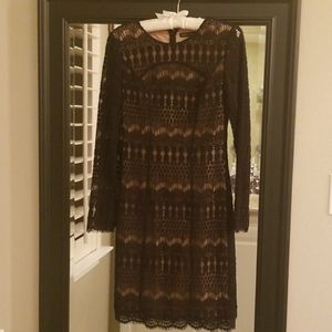 White House Black Market black lace dress